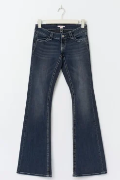 14+ sparkle flare jeans tall - Blau - Gina Tricot