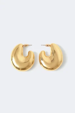 Statement chunky hoops - Gold - Dame - Gina Tricot