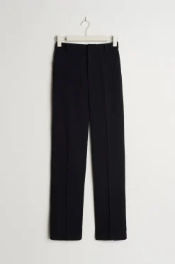 Straight petite trousers - Schwarz - Dame - Gina Tricot