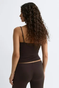 Strap loungewear singlet - Lila - Dame - Gina Tricot