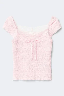 14+ structure top - Rosa - Gina Tricot