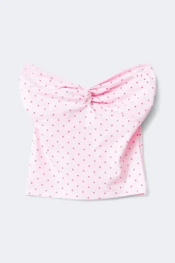 14+ tanlines bandeau top - Rosa - Gina Tricot
