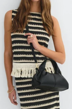 Top handle bag - Schwarz - Dame - Gina Tricot