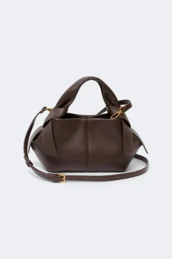 Top handle detail bag - Braun - Dame - Gina Tricot