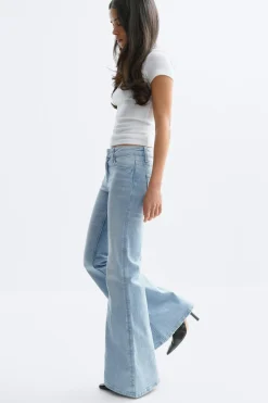 Ultra flare jeans - Blau - Dame - Gina Tricot