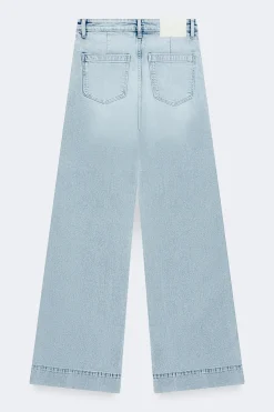 Waist hug flare jeans - Blau - Dame - Gina Tricot