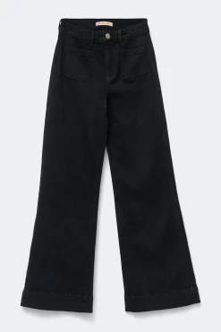Waist hug flare jeans - Schwarz - Dame - Gina Tricot