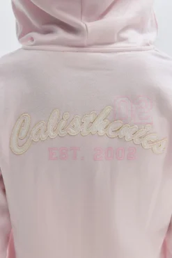 14+ 2 way zip hoodie - Rosa - Gina Tricot
