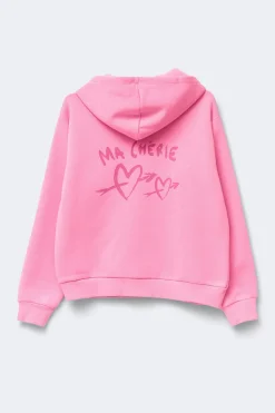 Y basic hood - Rosa - Gina Tricot