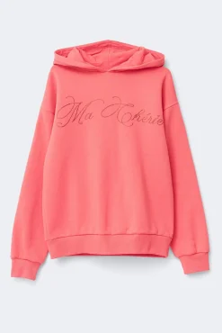 Y basic hood - Rosa - Gina Tricot
