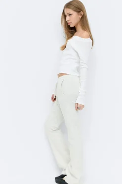 Y de-lowlow sweatpants - Grau - Gina Tricot