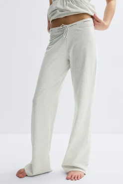 Y detail trousers - Grau - Gina Tricot