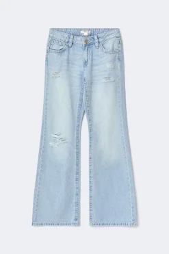 Y for real low loose jeans - Blau - Gina Tricot