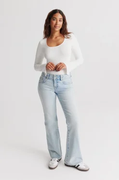 Y2k jeans - Blau - Dame - Gina Tricot