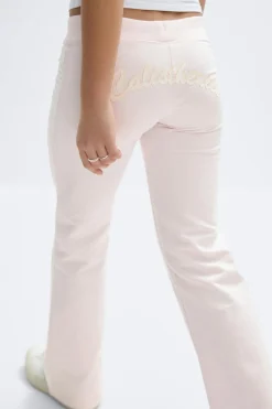 Y low flare sweatpants - Rosa - Gina Tricot