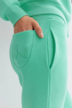 Y low waist sweatpants - Blau - Gina Tricot