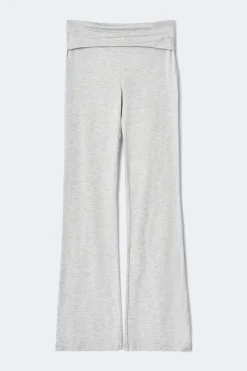 Y low waist yoga leggings - Grau - Gina Tricot