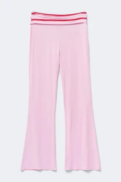 Y low waist yoga leggings - Rosa - Gina Tricot