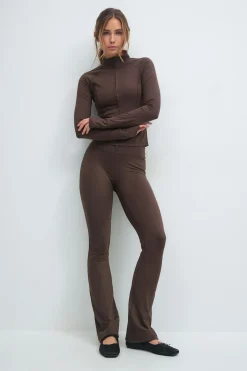 Yoga jacket - Braun - Dame - Gina Tricot