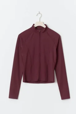 Yoga jacket - Rot - Dame - Gina Tricot