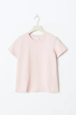 Y scandi basic tee - Rosa - Gina Tricot