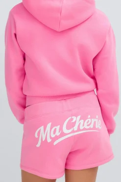 Y sweat shorts - Rosa - Gina Tricot