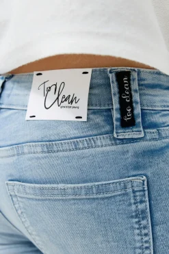 Y too clean flare jeans - Blau - Gina Tricot