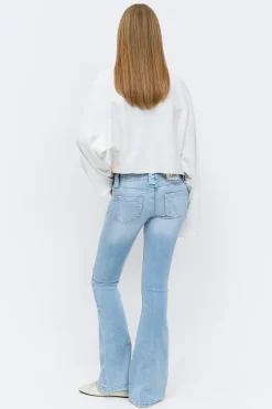 Y too clean flare jeans - Blau - Gina Tricot