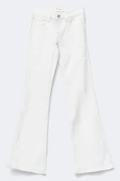 Y too clean flare jeans - Weiß - Gina Tricot
