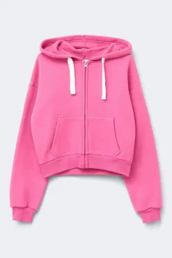 14+ zip hoodie - Rosa - Gina Tricot