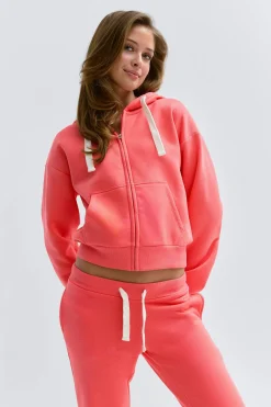14+ zip hoodie - Rosa - Gina Tricot