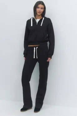 14+ zip hoodie - Schwarz - Gina Tricot
